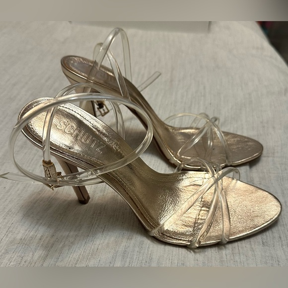 Schutz Amelia Leather Sandal - Picture 5 of 13